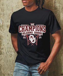 Official Oklahoma Sooners 2024 Big 12 WBB Champions Shirt