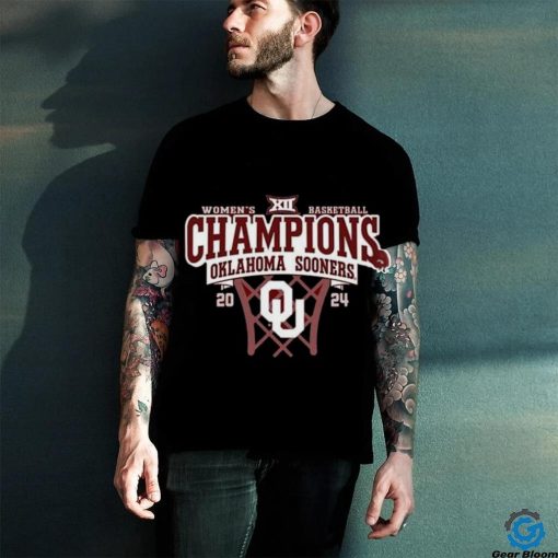 Official Oklahoma Sooners 2024 Big 12 WBB Champions Shirt