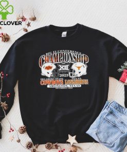 Official Oklahoma State Cowboys Vs Texas Longhorns 2023 Big 12 Conference Championship Bound Head To Head Shirt