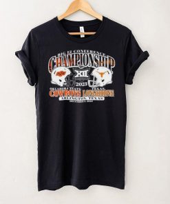 Official Oklahoma State Cowboys Vs Texas Longhorns 2023 Big 12 Conference Championship Bound Head To Head Shirt