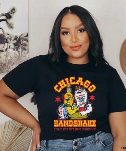 Official Old Style Beer Chicago Handshake shirt