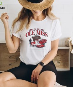 Official Ole miss rebels come to the sip vaught hemingway stadium T shirt