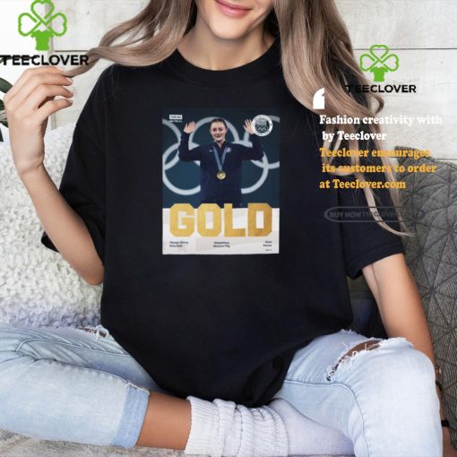 Official Olivia Reeves Team USA Gold Medal Weightlifting Women’s 71 kg Olympic Games Paris 2024 Signature Poster t shirt