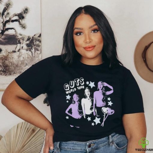 Official Olivia Rodrigo GUTS World Tour Lollypop Dateback Shirt