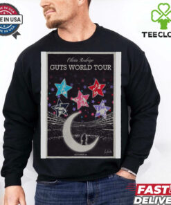 Official Olivia Rodrigo Oct 29 2024 Guts World Tour Poster Shirt