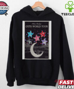 Official Olivia Rodrigo Oct 29 2024 Guts World Tour Poster Shirt