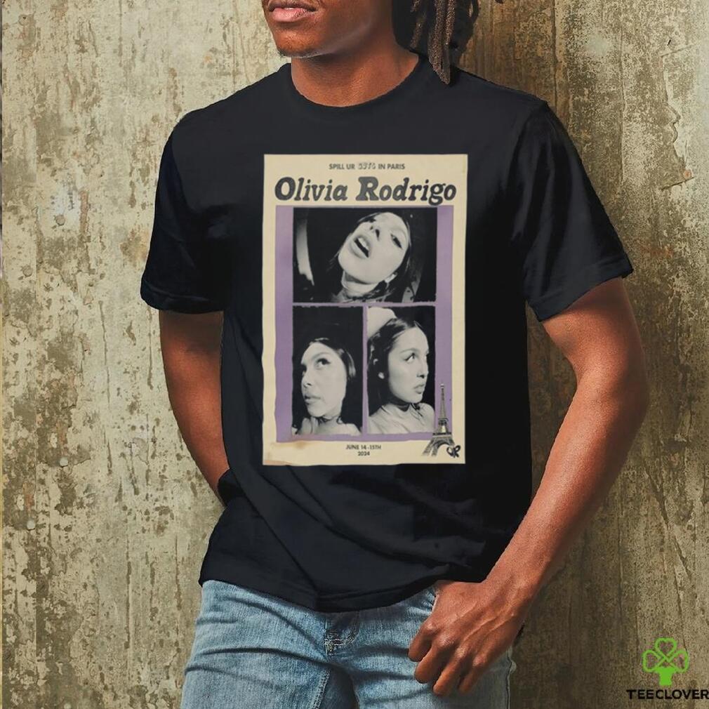 Official Olivia Rodrigo Paris 2024 Poster shirt Official Olivia Rodrigo Paris 2024 Poster shirt