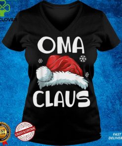 Official Oma Claus Shirt Christmas Pajama Family Matching Xmas Sweater Shirt