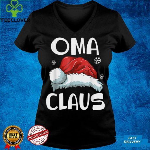 Official Oma Claus Shirt Christmas Pajama Family Matching Xmas Sweater Shirt