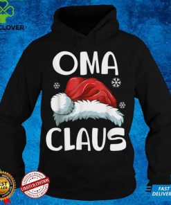 Official Oma Claus Shirt Christmas Pajama Family Matching Xmas Sweater Shirt