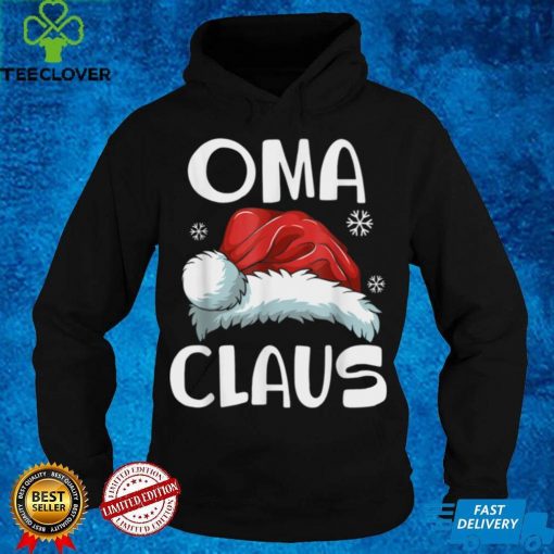 Official Oma Claus Shirt Christmas Pajama Family Matching Xmas Sweater Shirt