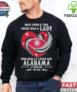 Official Once Upon A Time There Was A Lady Who Really Loved Her Alabama Crimson Tide Diamonds Shirt