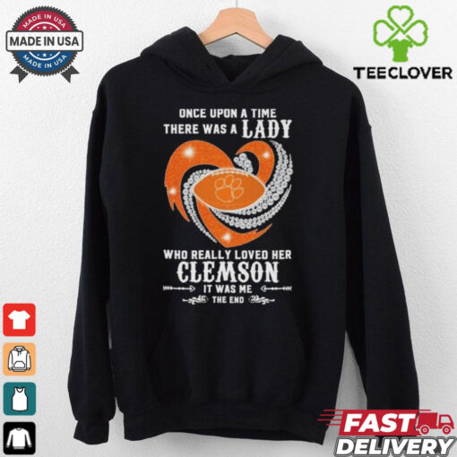 Official Once Upon A Time There Was A Lady Who Really Loved Her Clemson Tigers Diamonds Shirt