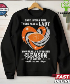 Official Once Upon A Time There Was A Lady Who Really Loved Her Clemson Tigers Diamonds Shirt