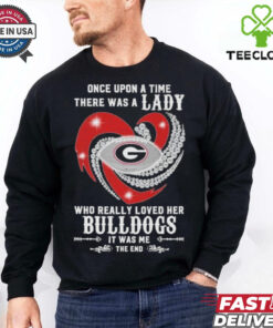 Official Once Upon A Time There Was A Lady Who Really Loved Her Georgia Bulldogs Diamonds Shirt