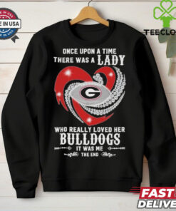 Official Once Upon A Time There Was A Lady Who Really Loved Her Georgia Bulldogs Diamonds Shirt