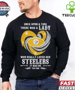 Official Once Upon A Time There Was A Lady Who Really Loved Her Pittsburgh Steelers Diamonds Shirt