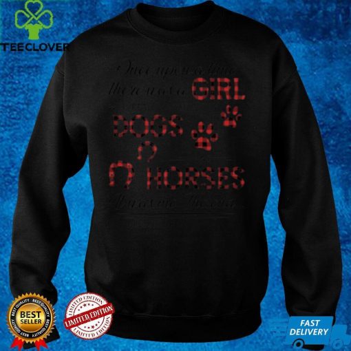 Official Once upon a time there was a Girl who really loved Dogs and Horses it was me the end caro hoodie, sweater, longsleeve, shirt v-neck, t-shirt Sweater