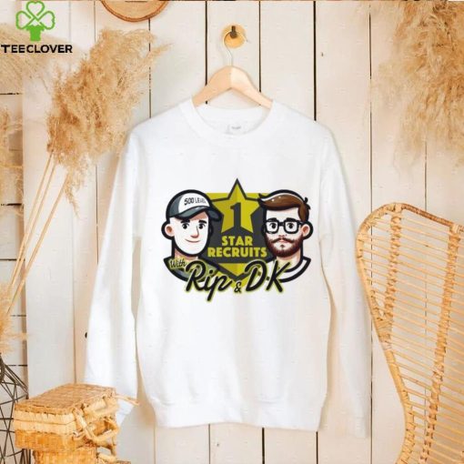 Official One Star Recruits With Rip and DK shirt