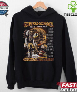 Official One Team One Goal 1932 Forever One Name Redskins Fans Must Have T Shirt