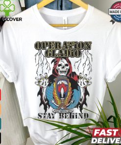 Official Operation Gladio Stay Behind T shirt