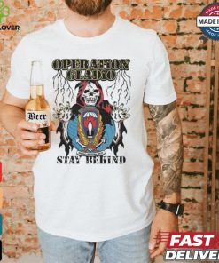 Official Operation Gladio Stay Behind T shirt