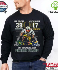 Official Oregon Ducks Beat Michigan Wolverines 2024 In Michigan Stadium 2024 Shirt