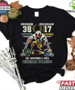 Official Oregon Ducks Beat Michigan Wolverines 2024 In Michigan Stadium 2024 Shirt 2 Official Oregon Ducks Beat Michigan Wolverines 2024 In Michigan Stadium 2024 Shirt