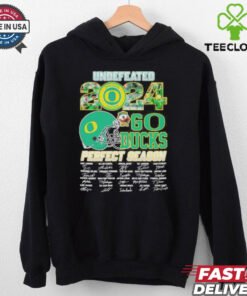 Official Oregon Ducks Undefeated 2024 Perfect Season Go Ducks Shirt