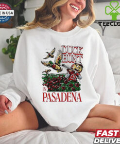 Official Oregon Ohio Rose Bowl Duck Hunt In Pasadena Shirt