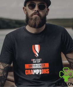 Official Our Legacy Our Cup United States Champions Shirt