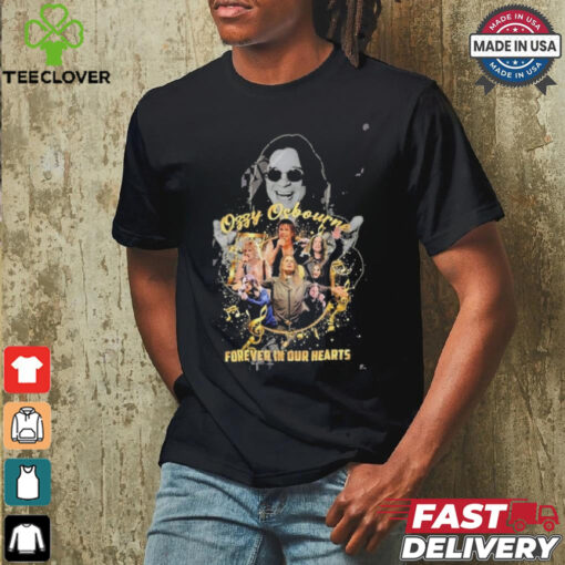 Official Ozzy Osbourne Forever In Our Hearts T Shirt