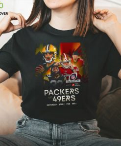 Official Packers Vs 49ers 2023 2024 NFL Divisional Game Shirt