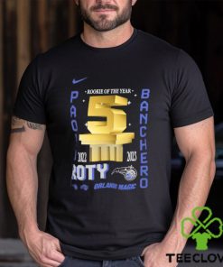 Official Paolo Banchero Orlando Magic Nike 2023 NBA Rookie of the Year shirt