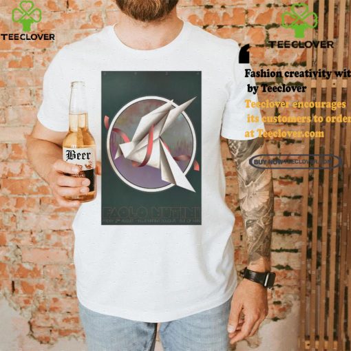 Official Paolo Nutini Aug 2 2024 Villa Marina and Gaiety Theatre Complex Douglas Poster Shirt