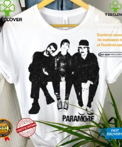 Official Paramore Group Photo Boyfriend Fit Girls Shirt
