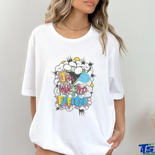Official Paramount Merch Store Invader Zim I Wanted To Explode Adult shirt