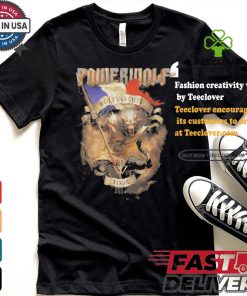 Official Paris Powerwolf Wolfsnächte Tour 2024 shirt