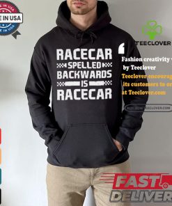 Official Parker Kligerman Wearing Racecar Spelled Backwards Is Racecar Vintage t shirt