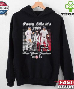 Official Party Like It’s 2009 Yankees Derek Jeter Aaron Judge Shirt