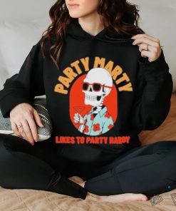 Official Party Marty Likes To Party Hardy Shirt