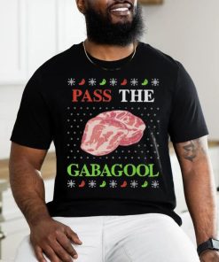 Official Pass the gabagool tacky ugly Christmas hoodie, sweater, longsleeve, shirt v-neck, t-shirt