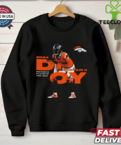 Official Pat Surtain II Denver Broncos 2024 NFL Football Defensive Player of the Year Graphic t shirt