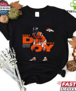 Official Pat Surtain II Denver Broncos 2024 NFL Football Defensive Player of the Year Graphic t shirt