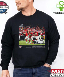 Official Patrick Mahomes Kansas City Chiefs NFL Flash Features NFC Divisional Round Jan 18 2025 t shirt