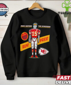 Official Patrick Mahomes Kansas City Chiefs Red Player Short Sleeve Player shirt