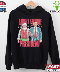 Official Patriot Pride Men’s Funny Santa’s Favorite President Shirt