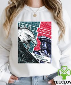 Official Patriots Vs Eagles September 10 2023 At Gillette Stadium Shirt 3 Official Patriots Vs Eagles September 10 2023 At Gillette Stadium Shirt