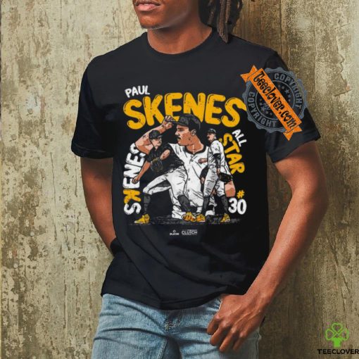 Official Paul Skenes Pittsburgh Pirates #30 Is An All Star Player t shirt