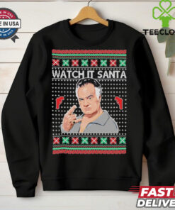 Official Paulie Gualtieri Watch It Santa Christmas Shirt 3 Official Paulie Gualtieri Watch It Santa Christmas Shirt